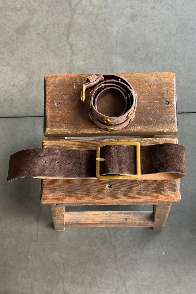 Wide Square Buckle Belt #2
