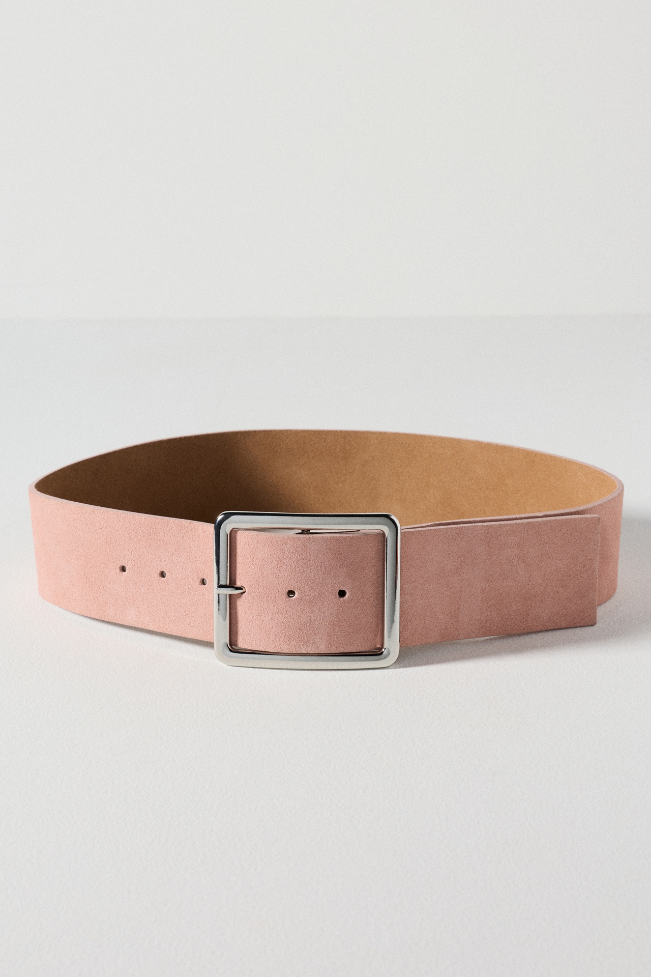 Wide Square Buckle Belt
