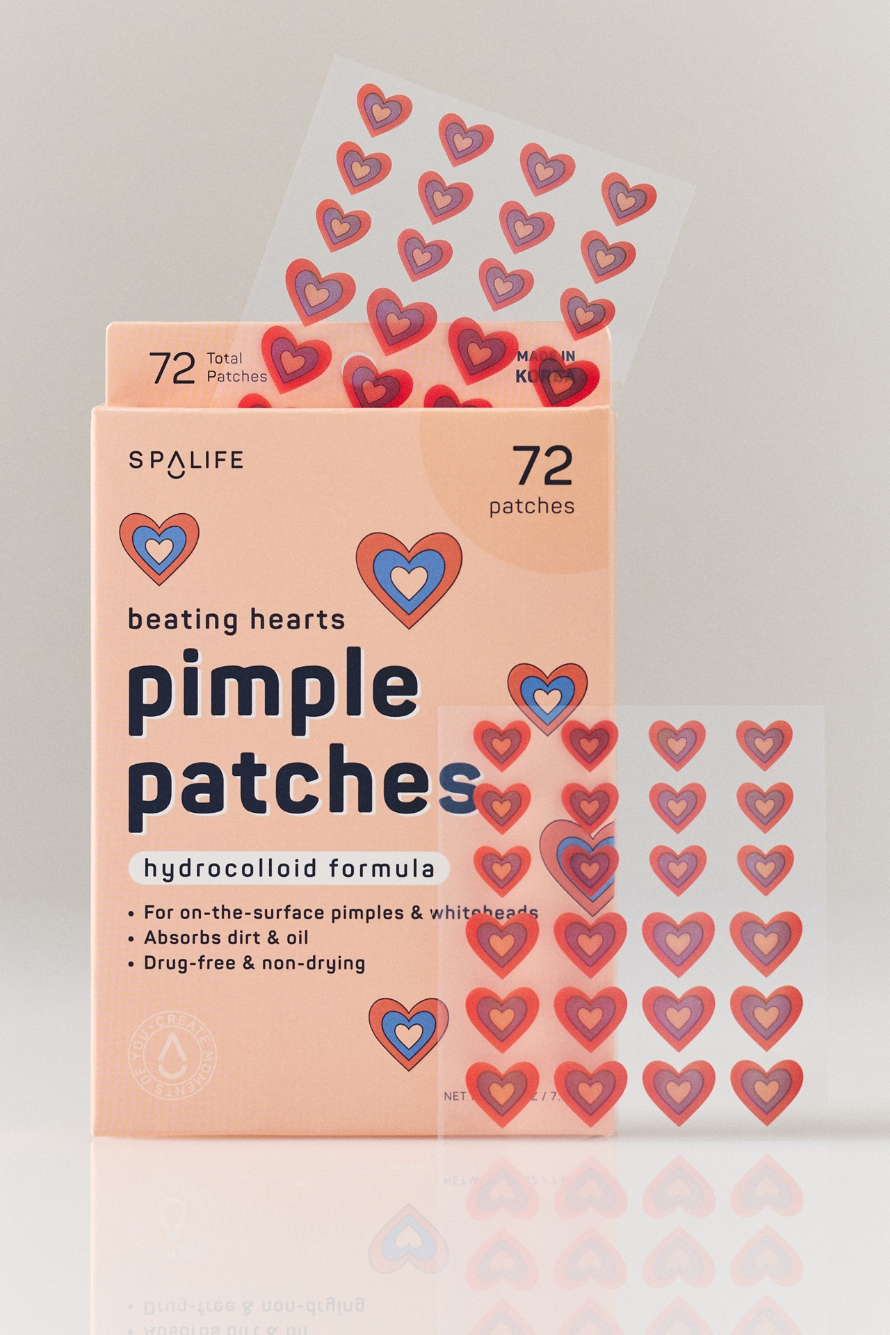 SpaLife Beating Hearts Hydrocolloid Pimple Patches