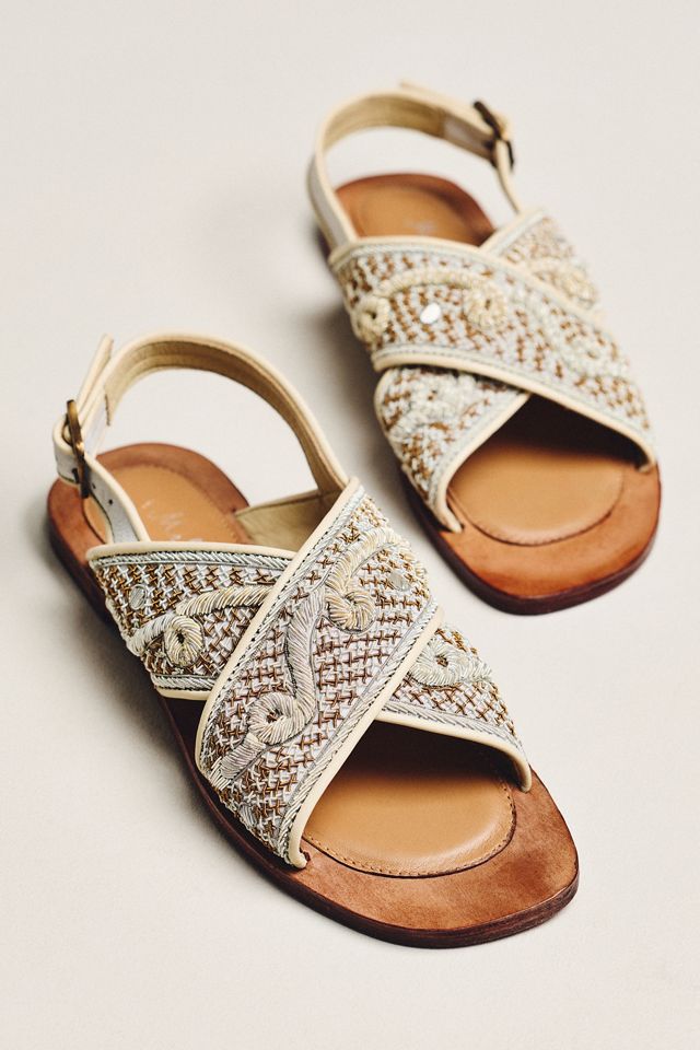 Meher Kakalia De Gama Slingback Sandals #1
