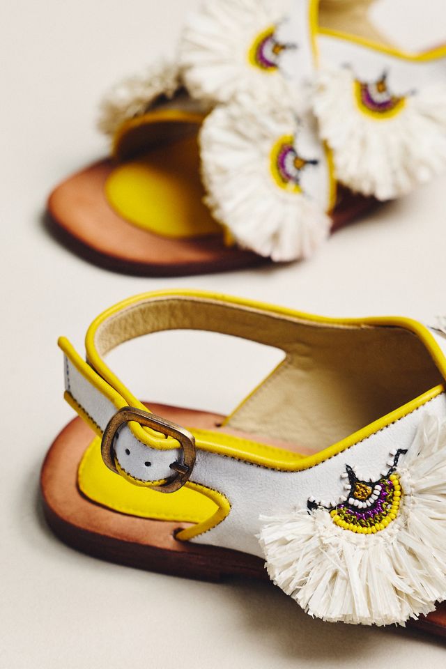 Meher Kakalia Rio Flower Sandals #2