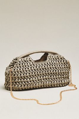 Urban Expressions Lani Raffia Clutch
