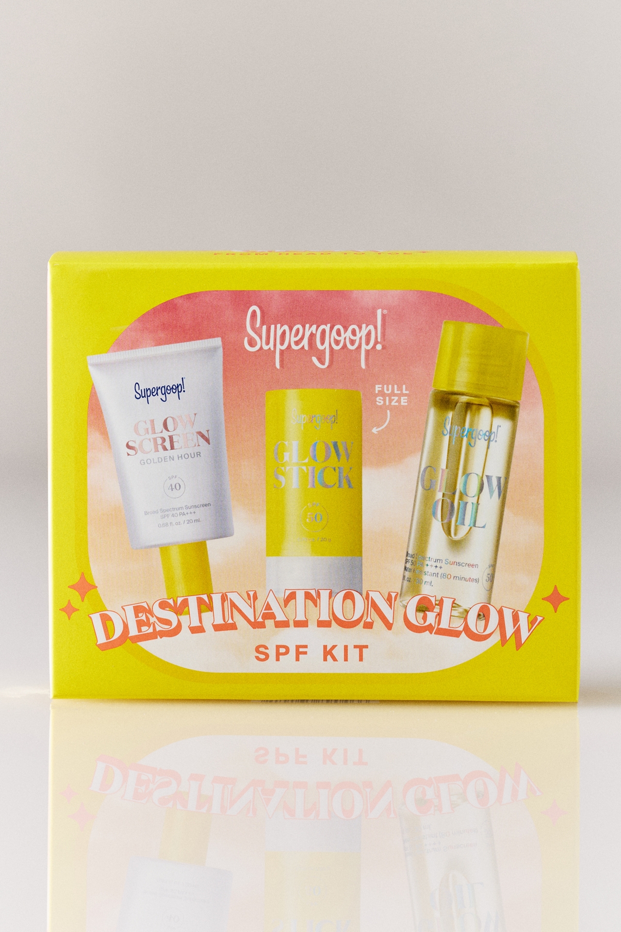 Supergoop! Destination Glow SPF Kit