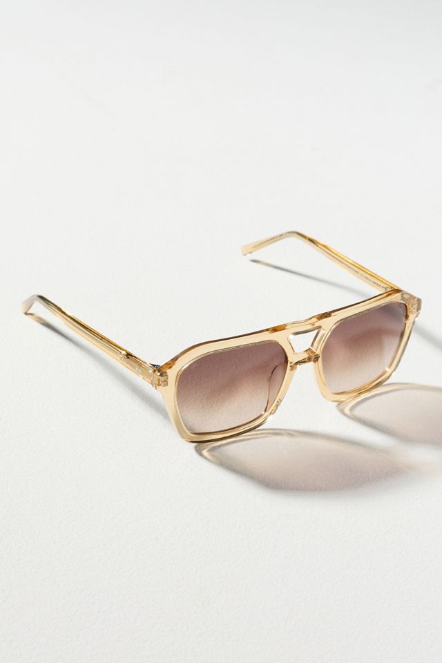 Sito Shades Translucent Aviator Sunglasses #1