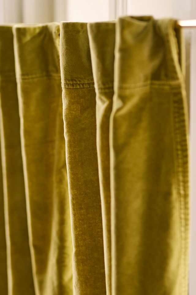 Trova Washed Velvet Cafe Curtain, Set of 2 #1