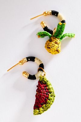 Bamboleira Clarte Hoop Earrings + Removable Charms
