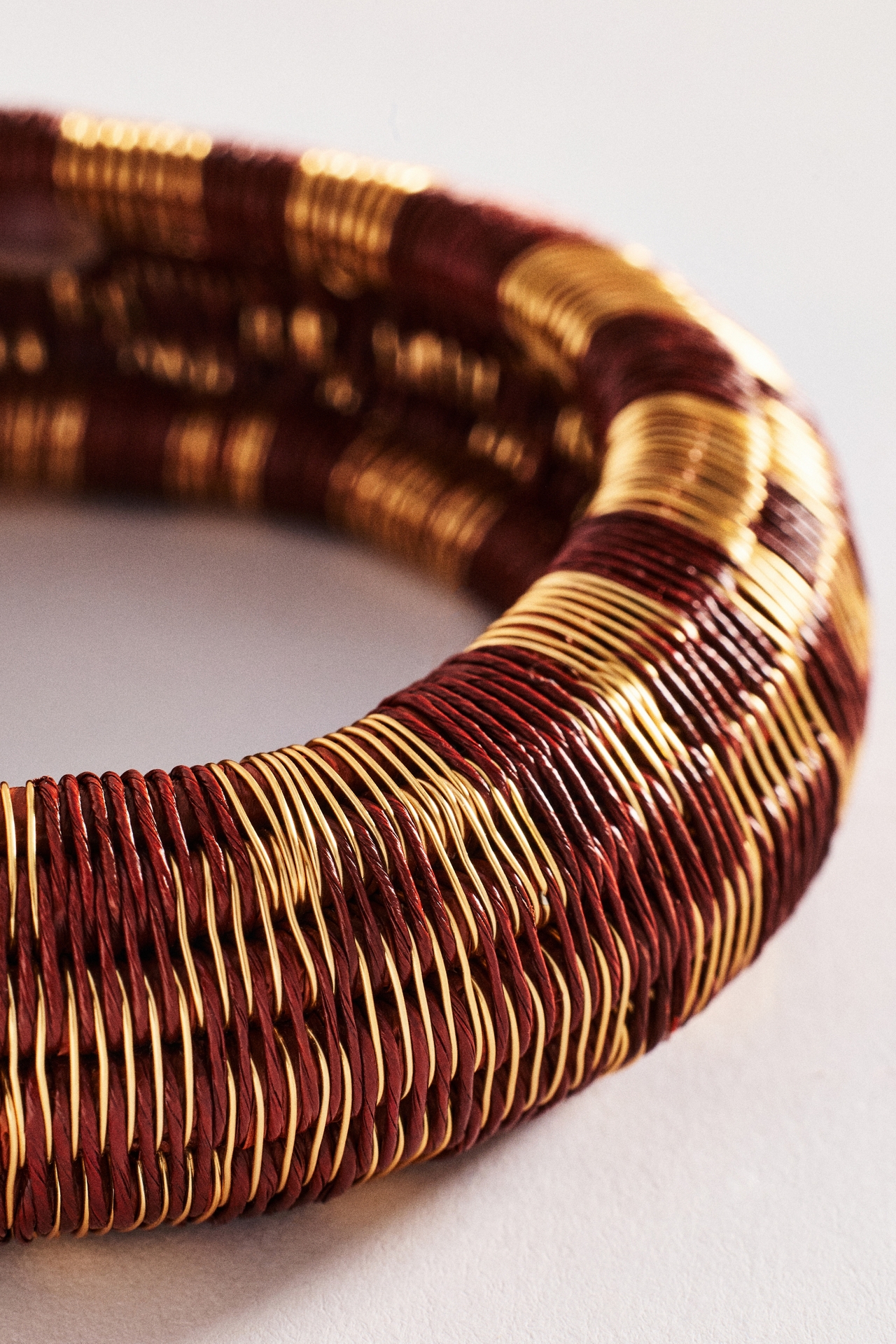 Bamboleira Juaca Bold Gold Bracelet