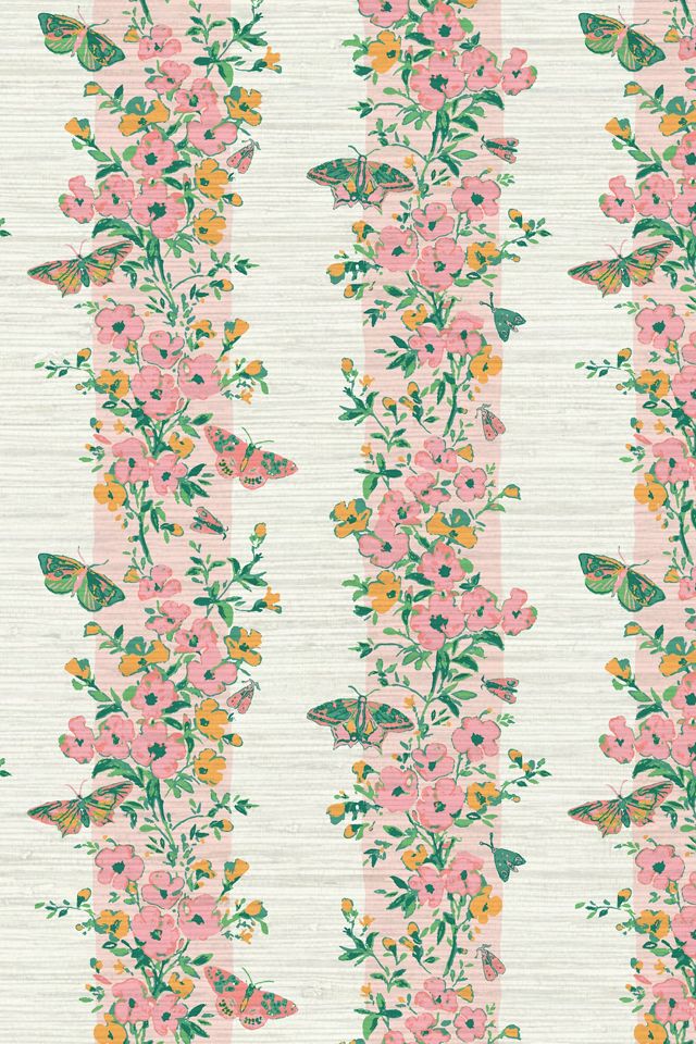 Sunday Social Scene She's Like The Wind Grasscloth Wallpaper #3