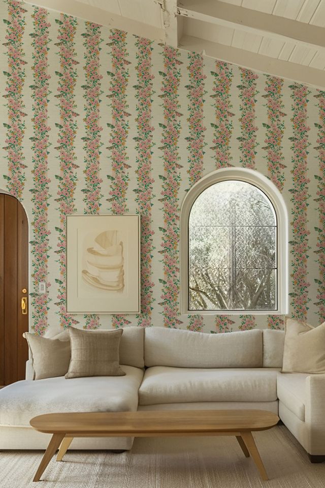 Sunday Social Scene She's Like The Wind Grasscloth Wallpaper #4