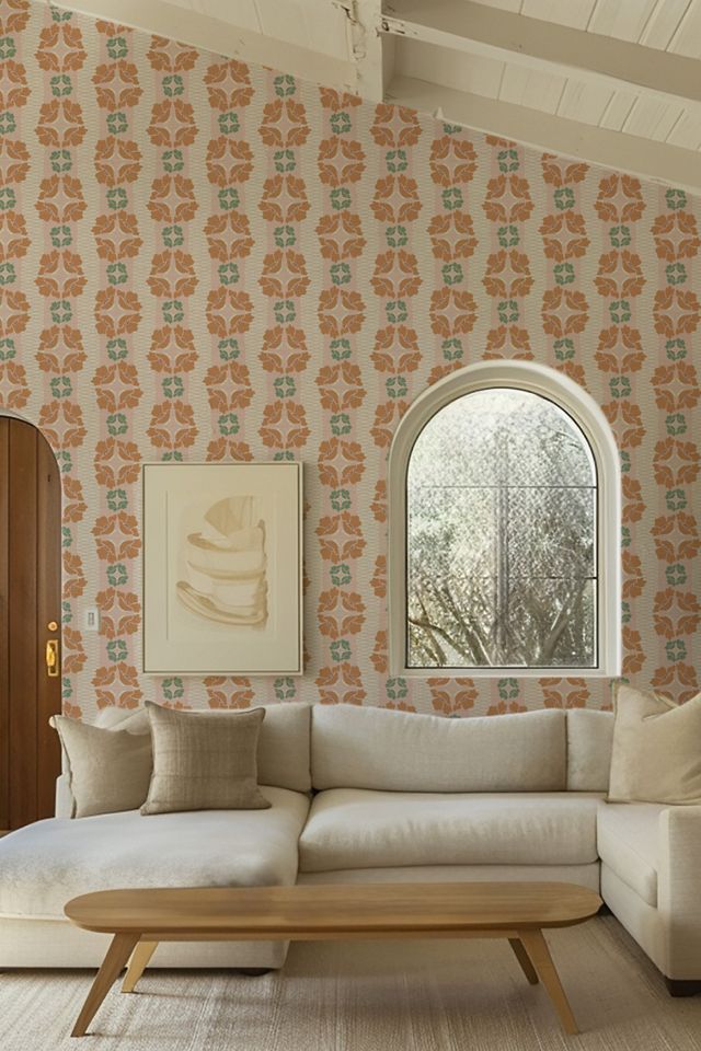 Sunday Social Scene x June St. George Elizabeth Grasscloth Wallpaper #1