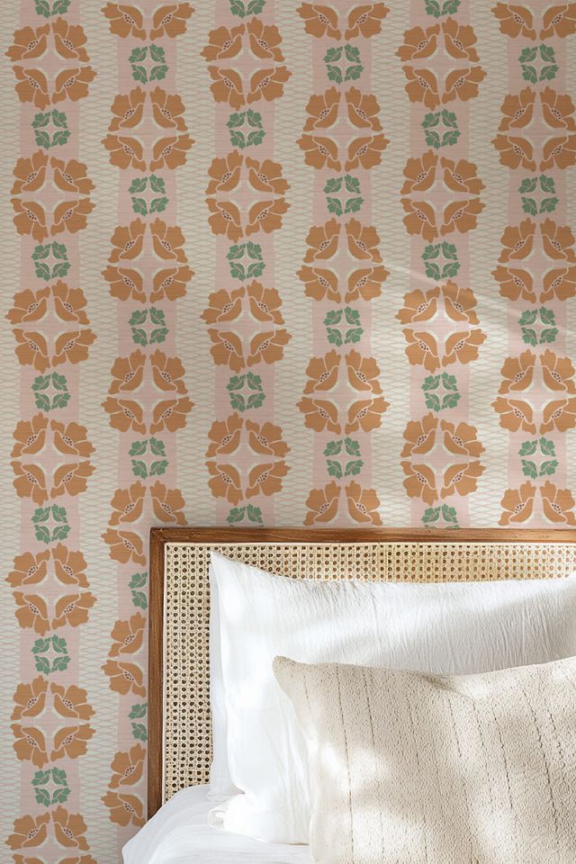 Sunday Social Scene x June St. George Elizabeth Grasscloth Wallpaper #2
