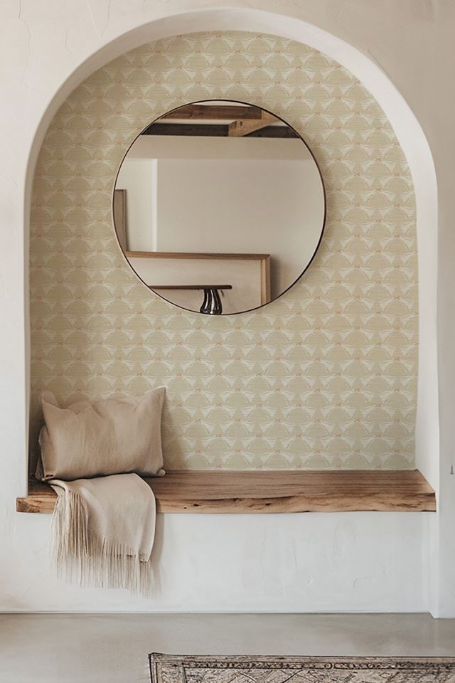 Sunday Social Scene x June St. George Tassel Grasscloth Wallpaper #2