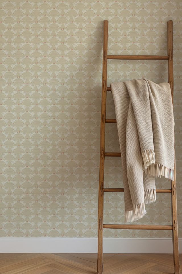 Sunday Social Scene x June St. George Tassel Grasscloth Wallpaper #3