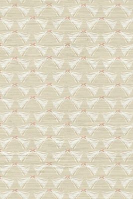 Sunday Social Scene x June St. George Tassel Grasscloth Wallpaper