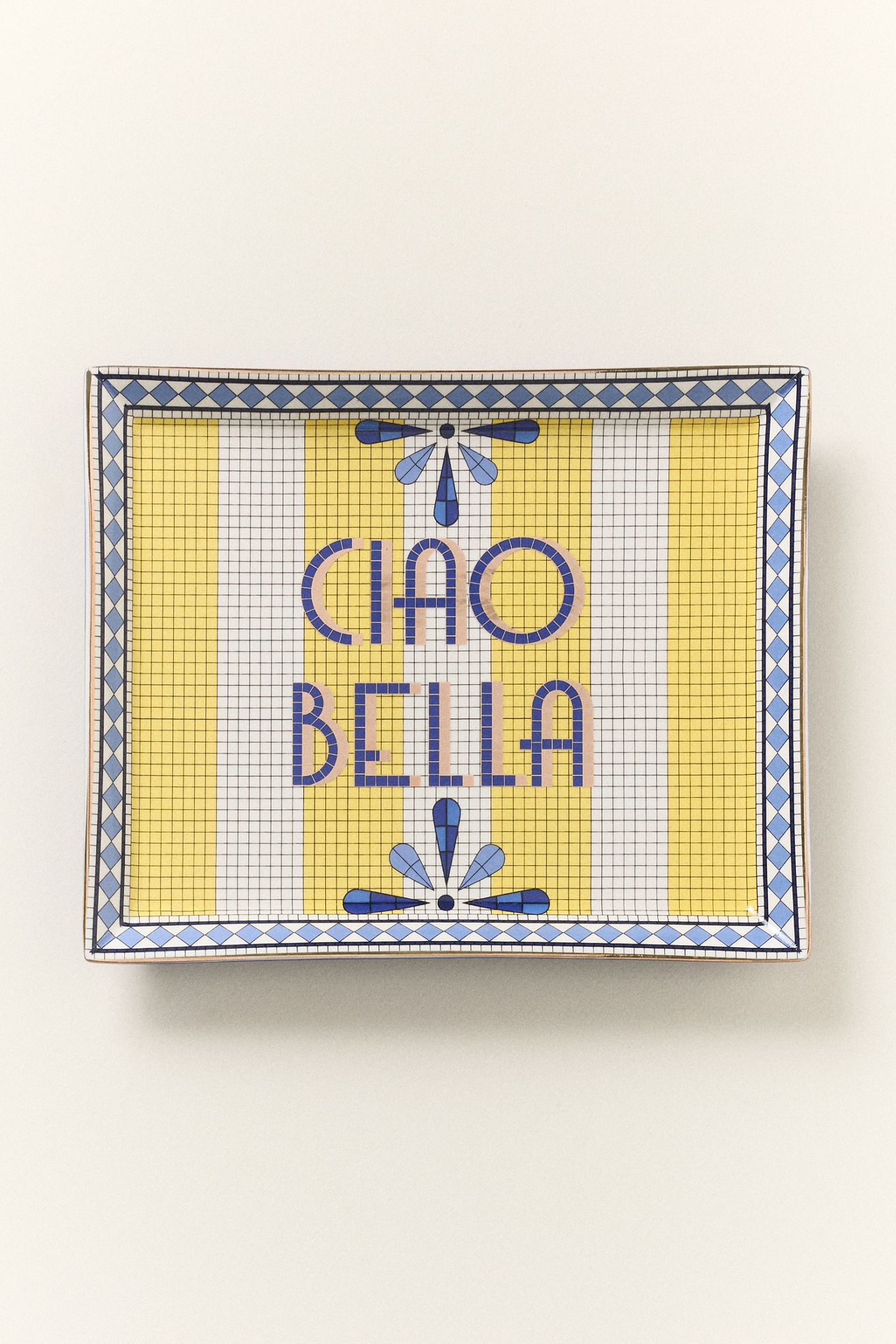Tile Italia Trinket Dish - Ciao Bella, Assorted