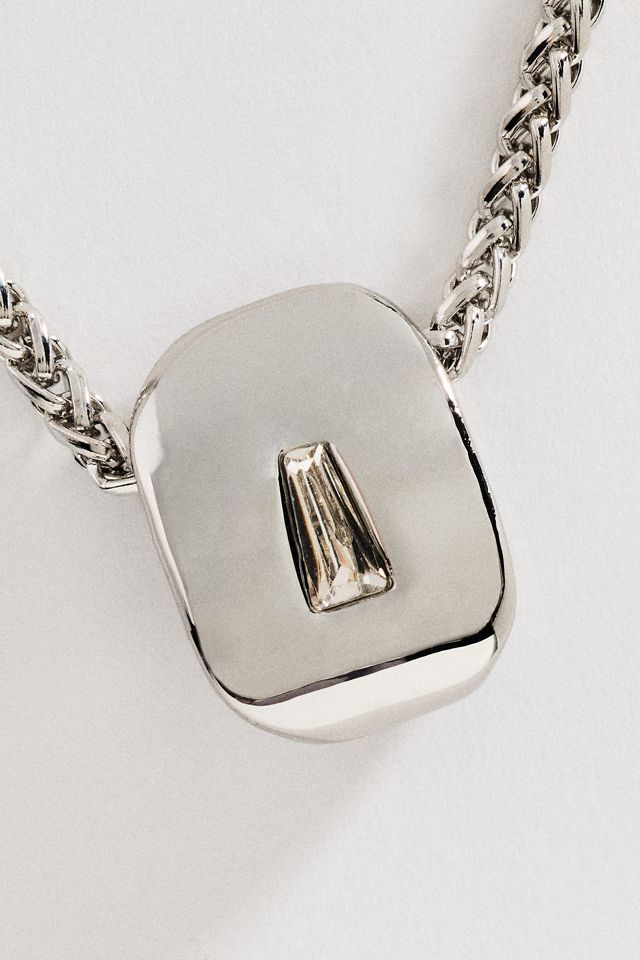 Pavé Crystal Pendant Necklace #1