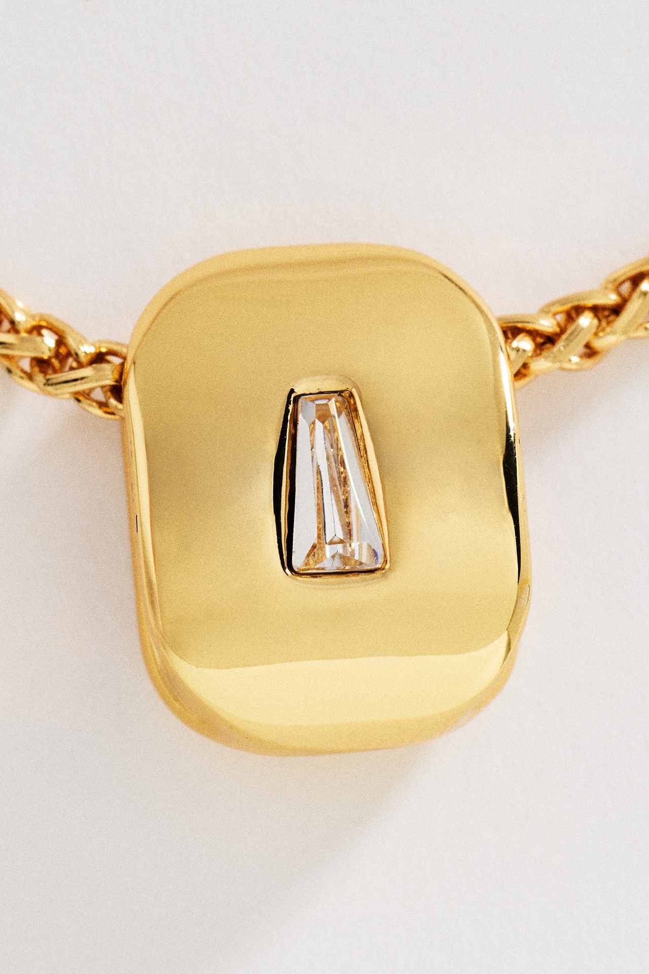 Pavé Crystal Pendant Necklace