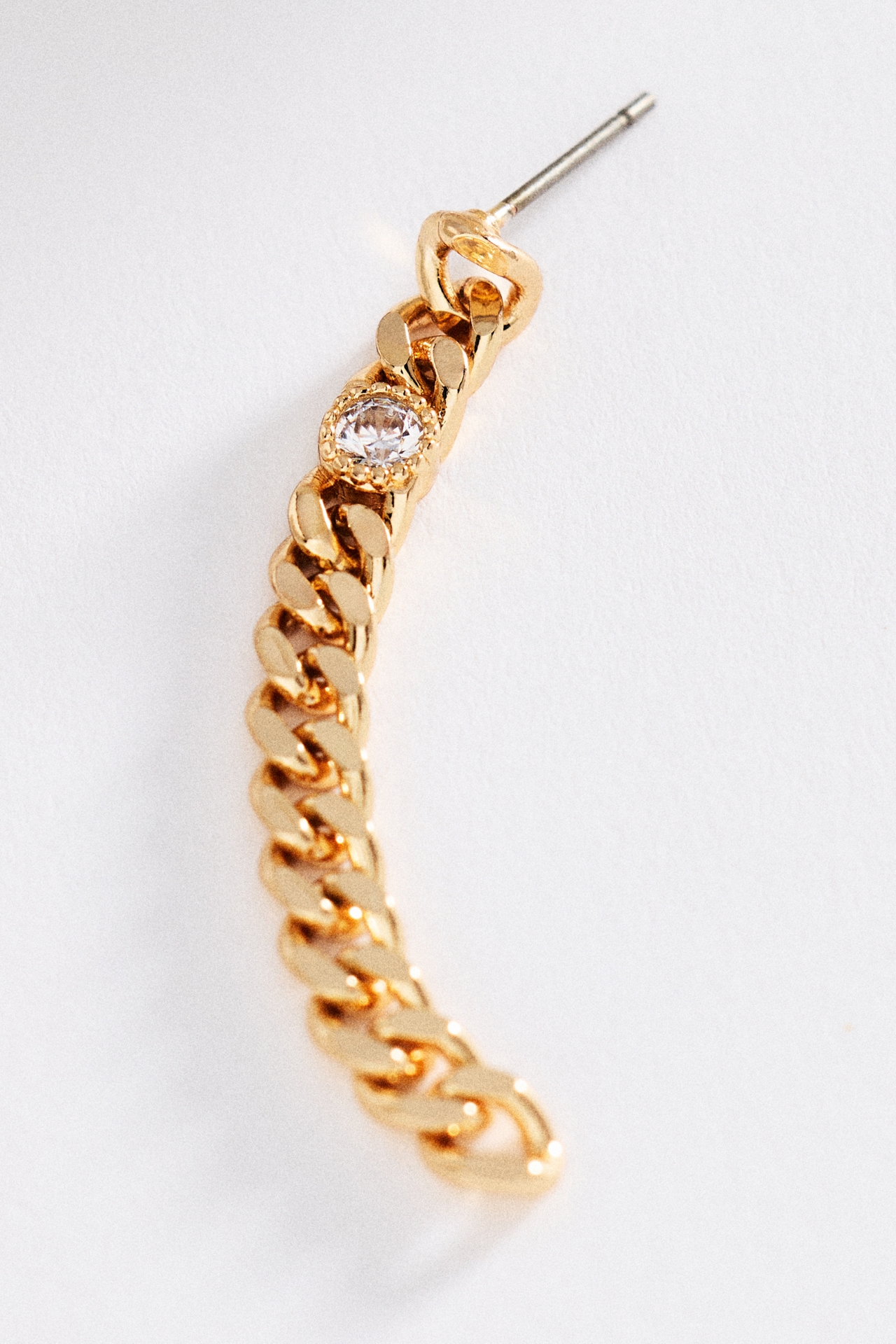 Linked Chain Drop Earrings