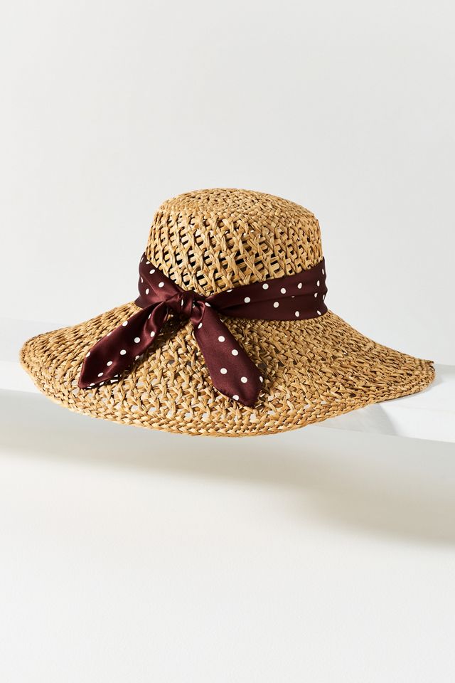 rag & bone Polka Dot Sun Hat #1