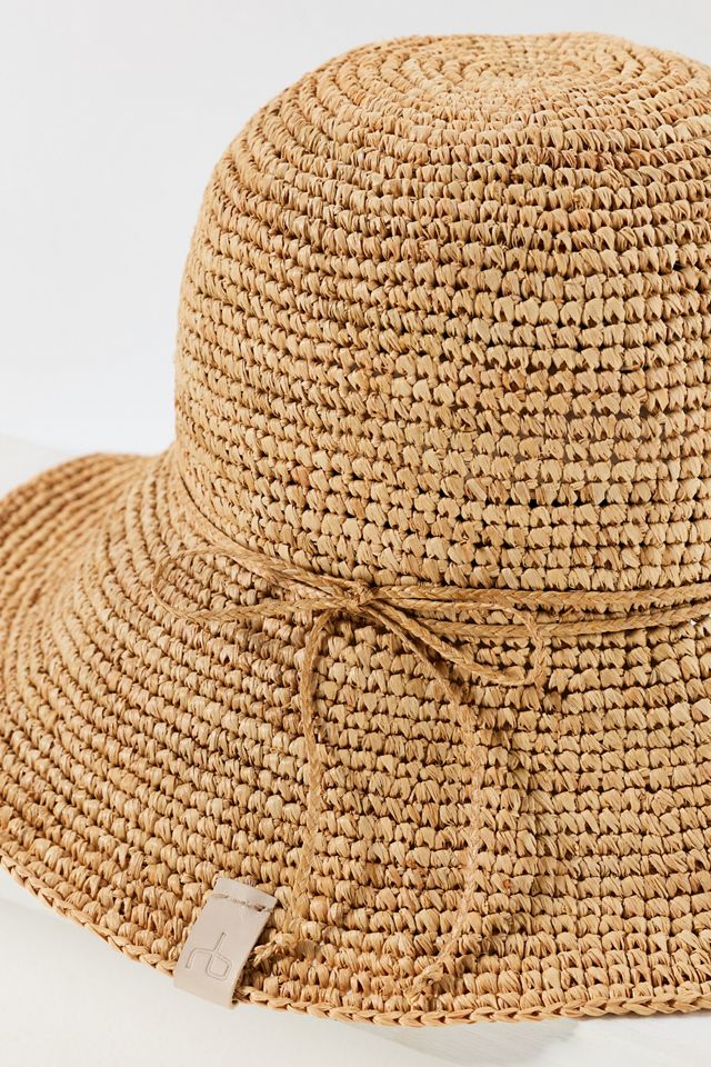 rag & bone Crochet Raffia Bucket Hat #2