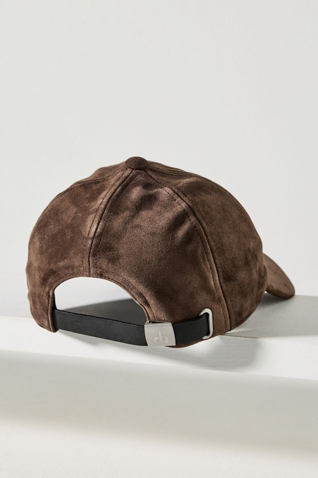 Rag & Bone Harlow Suede Cap Harlow Suede Baseball Cap - Dark Espresso Suede | rag & bone main image 2