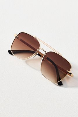 ? SPITFIRE Live for Today Aviator Sunglasses in Gold/Ivory/Tan Spitfire Live 4 Today Aviator Sunglasses | Anthropologie main image 4