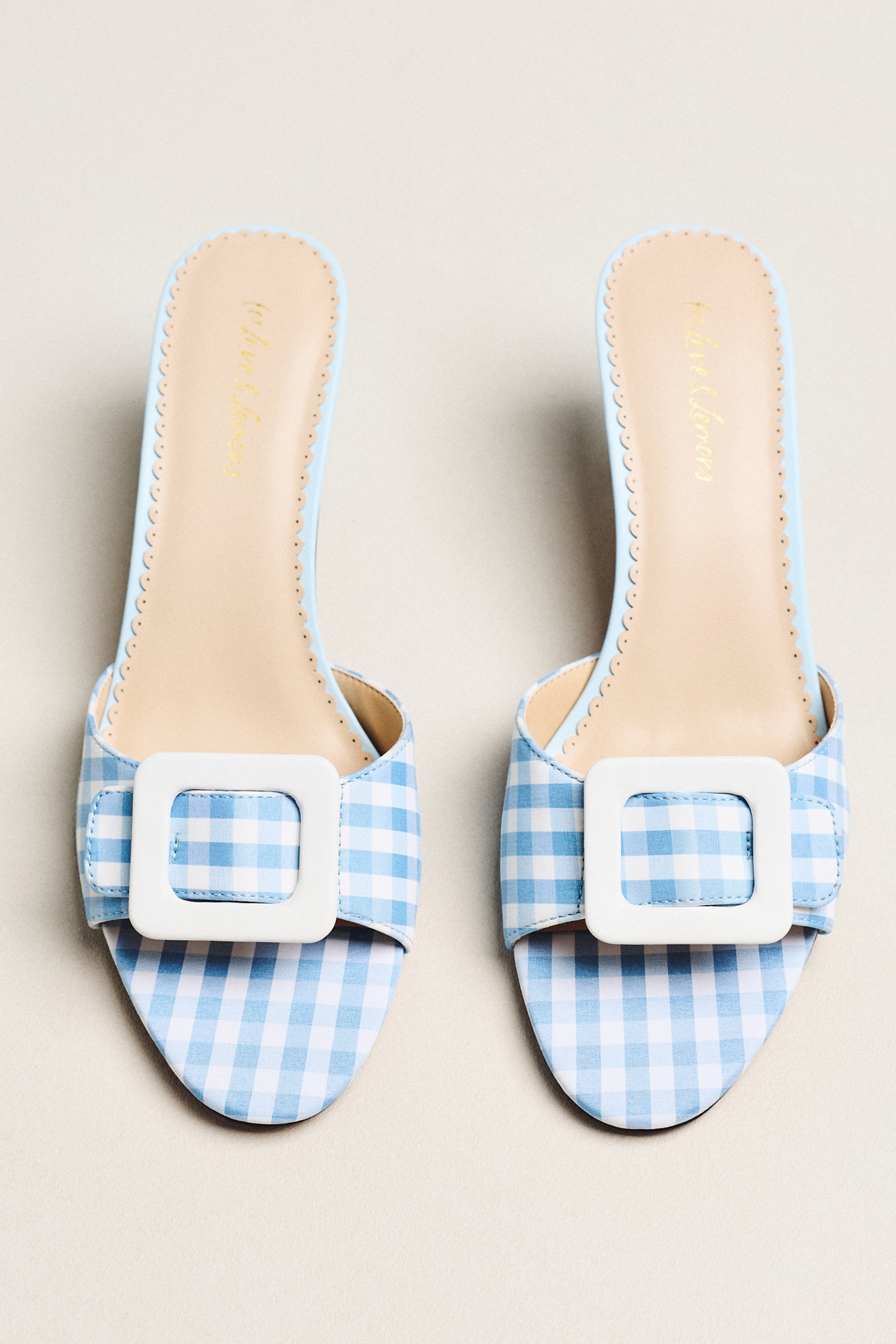 For Love & Lemons Eloise Kitten Heel Sandals