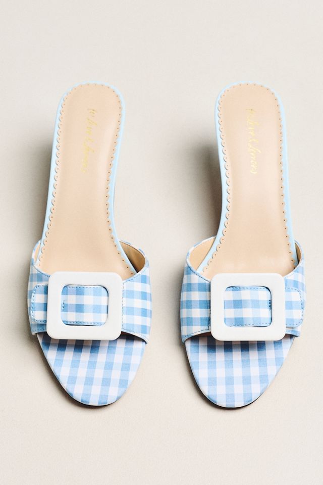 For Love & Lemons Eloise Kitten Heel Sandals #1