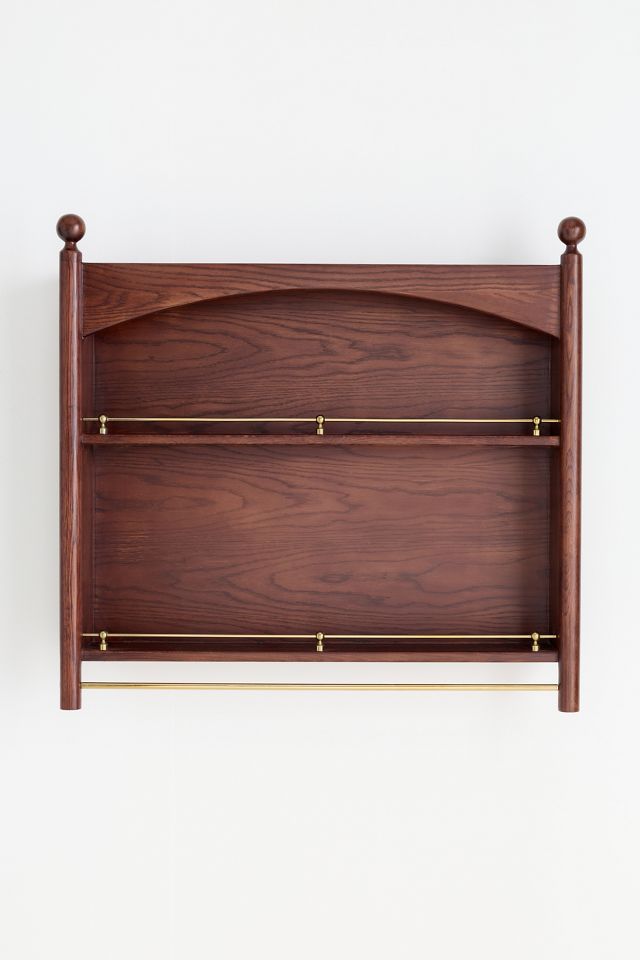 Roma Wood Plate Rack #3
