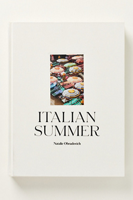 Italian Summer Hardcover Book