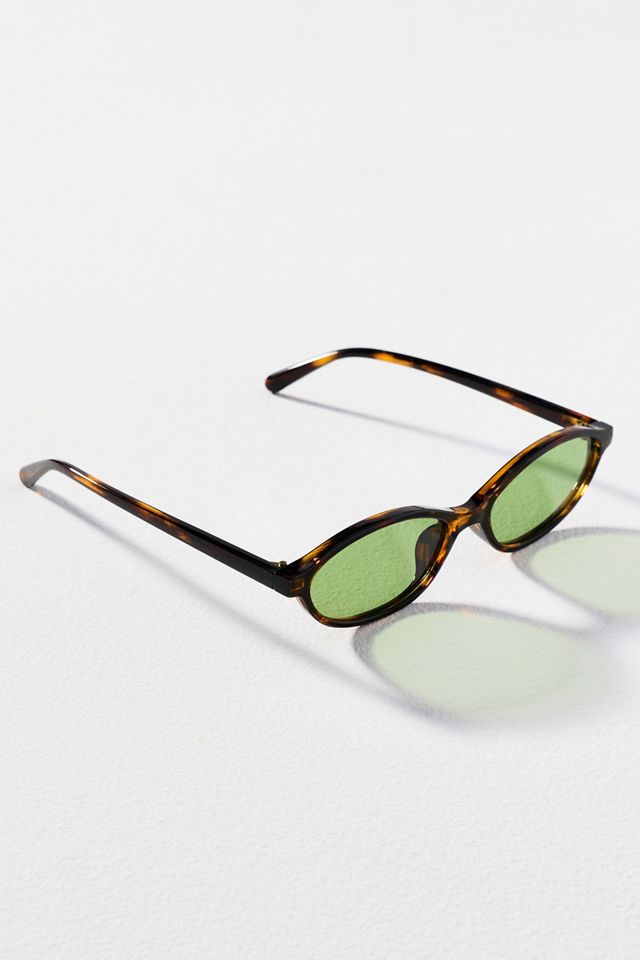 I-SEA Oval East West Sunglasses | Anthropologie