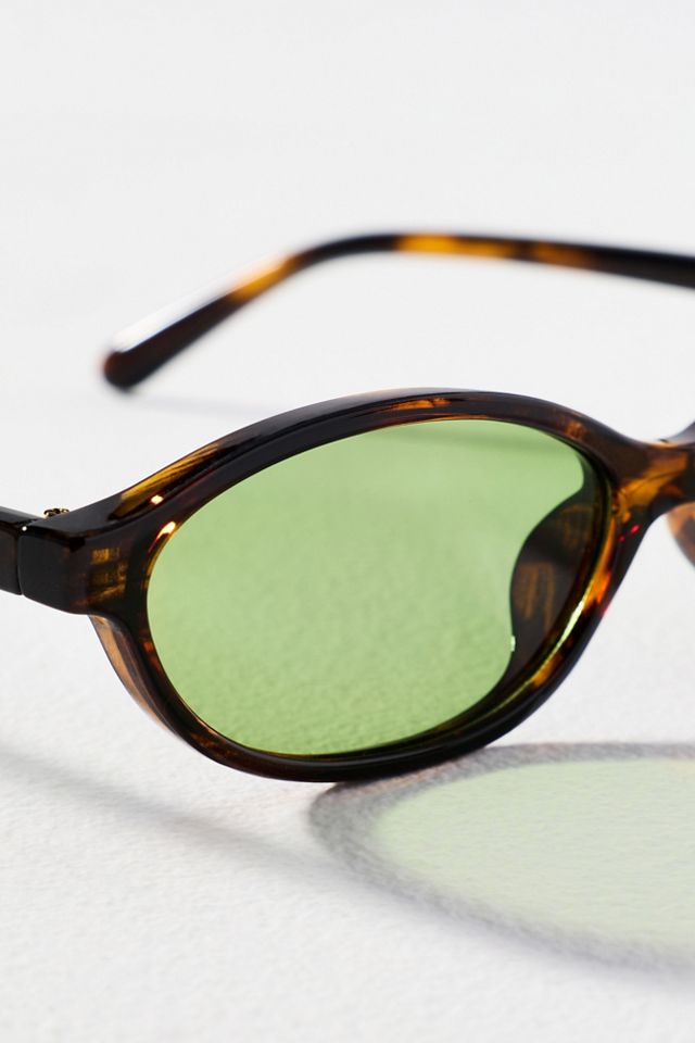 I-SEA Oval East West Sunglasses | Anthropologie