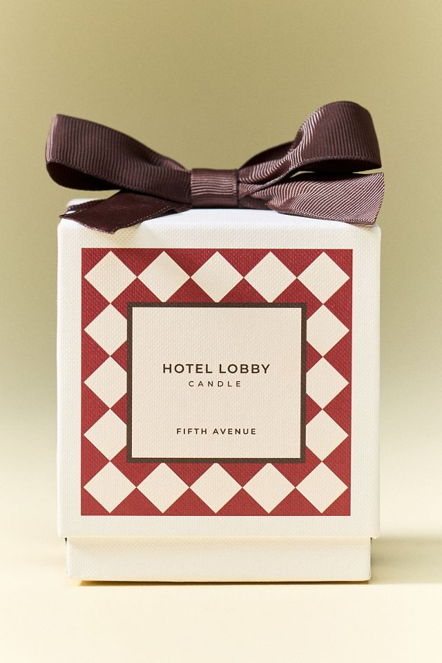 Hotel Lobby Gourmand 5th Ave Boxed Glass Candle #2