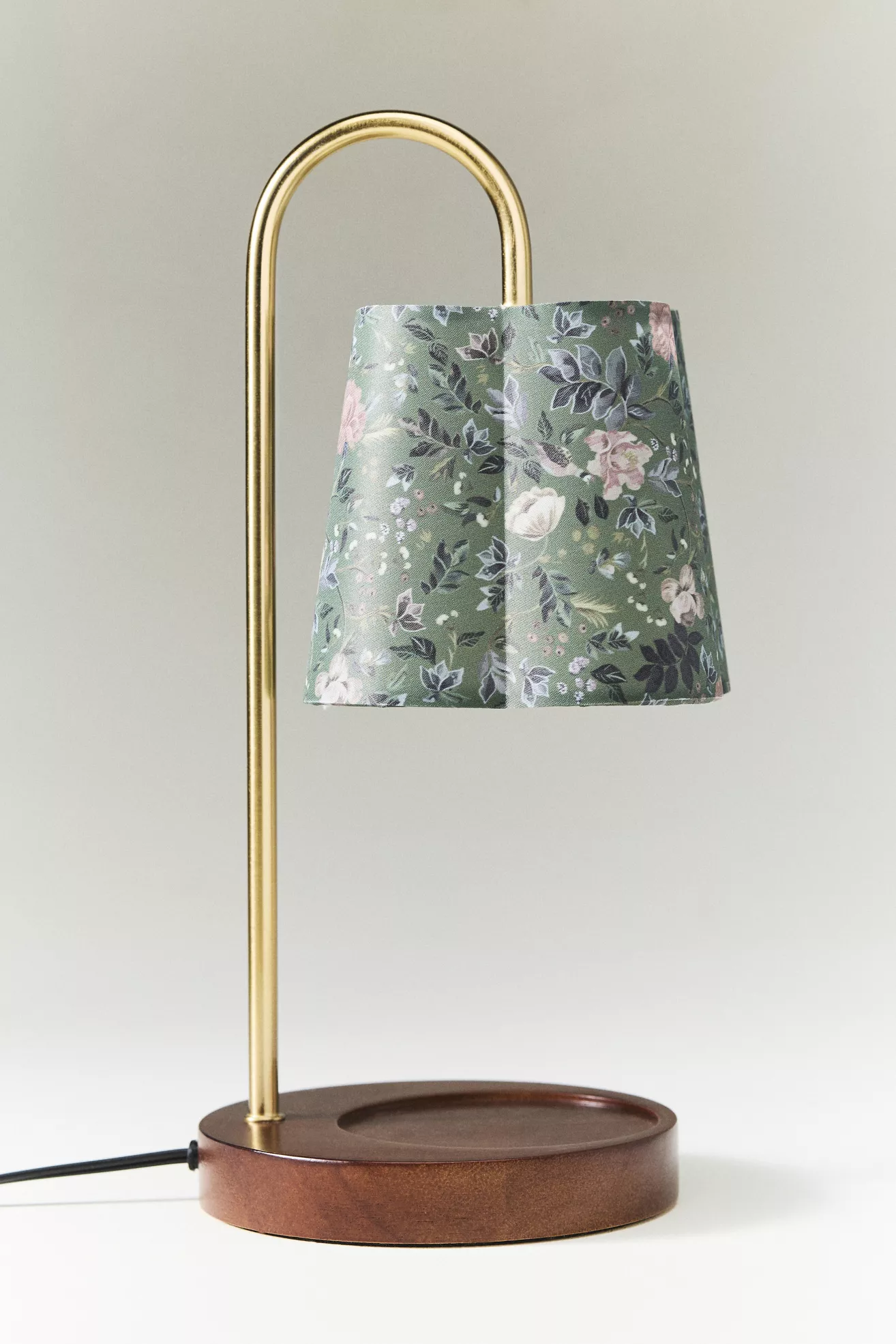 Printed Floral Candle Warmer Lamp - thumbnail 2