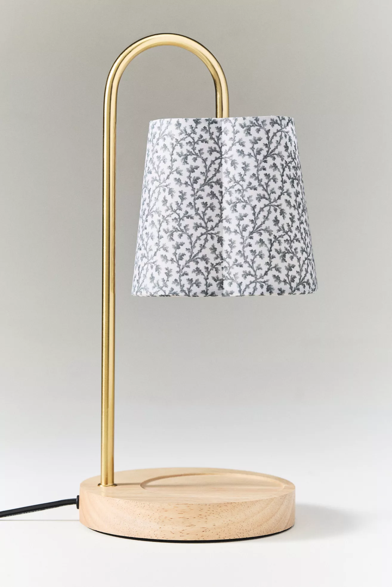 Printed Floral Candle Warmer Lamp - thumbnail 4