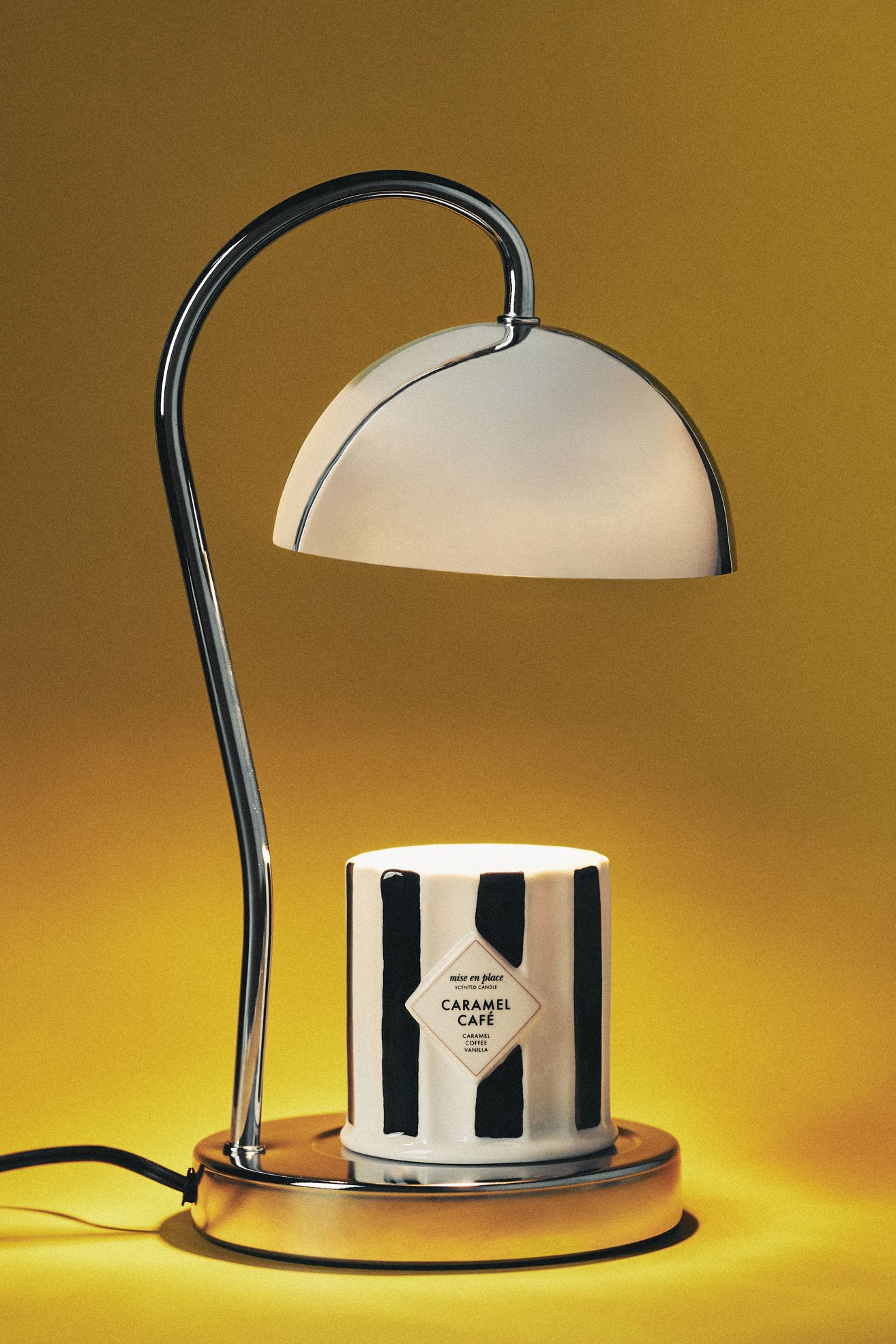 Chrome Candle Warmer Lamp - Chrome, One Size