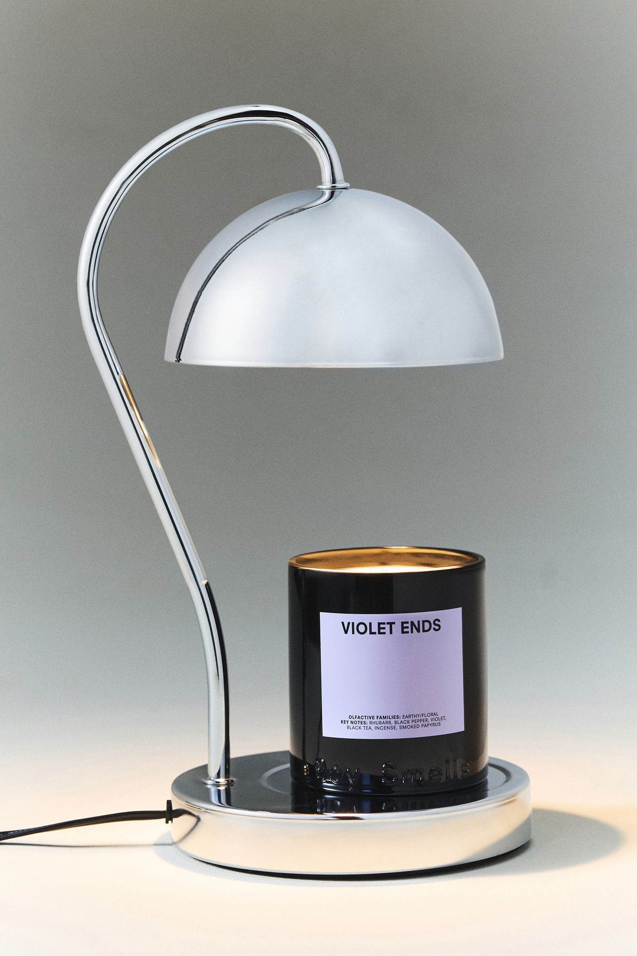 Chrome Candle Warmer Lamp - Chrome, One Size