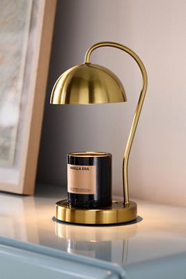 Chrome Candle Warmer Lamp