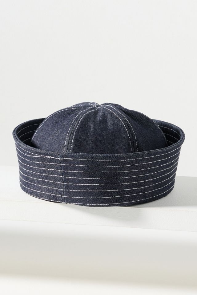 Wyeth Denim Sailor Hat #2