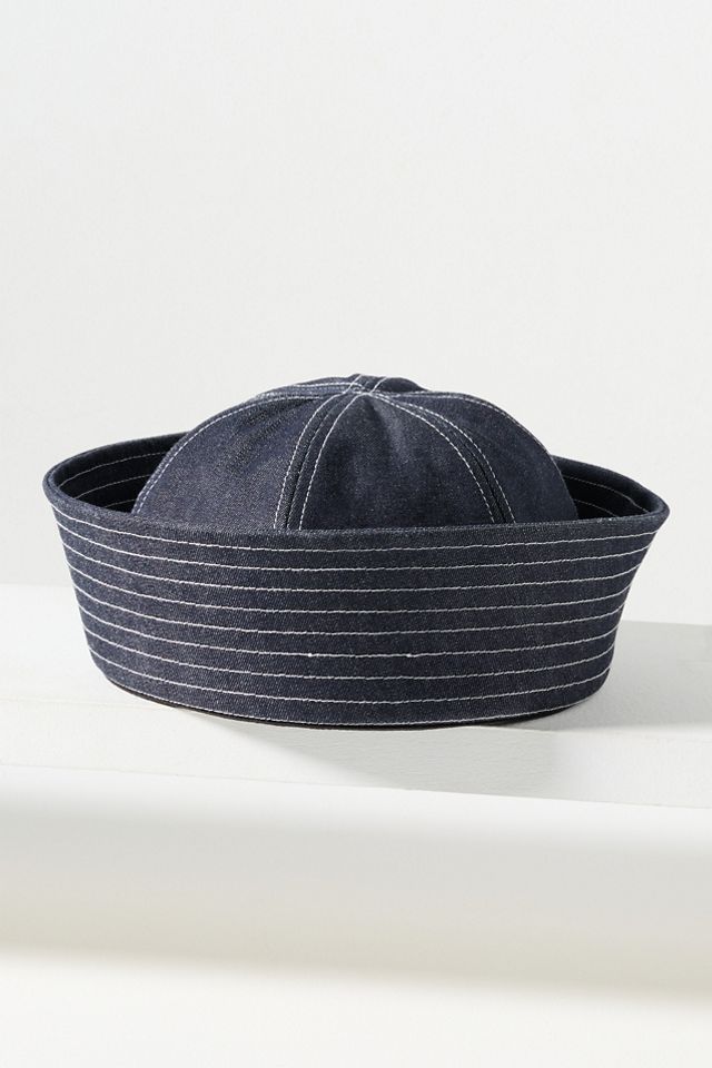 Wyeth Denim Sailor Hat #1