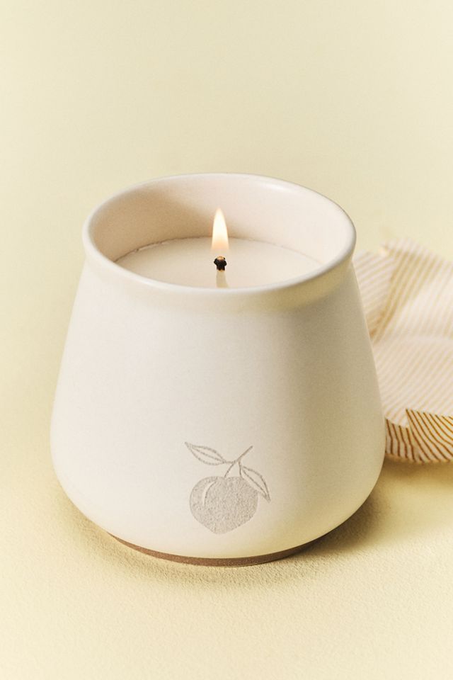 Jam Jar Fruity Peach & Nectarine Ceramic Candle #2