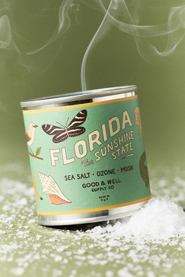 Good & Well Supply Co. Fresh Florida Tin Candle | AnthroHome