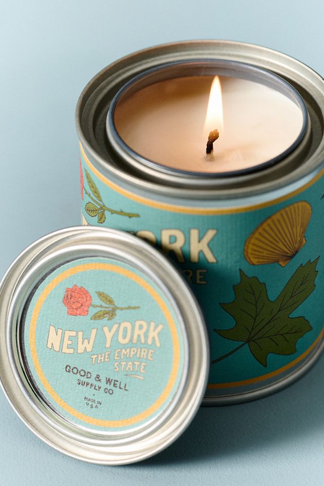 Good & Well Supply Co. Woody New York Tin Candle #2