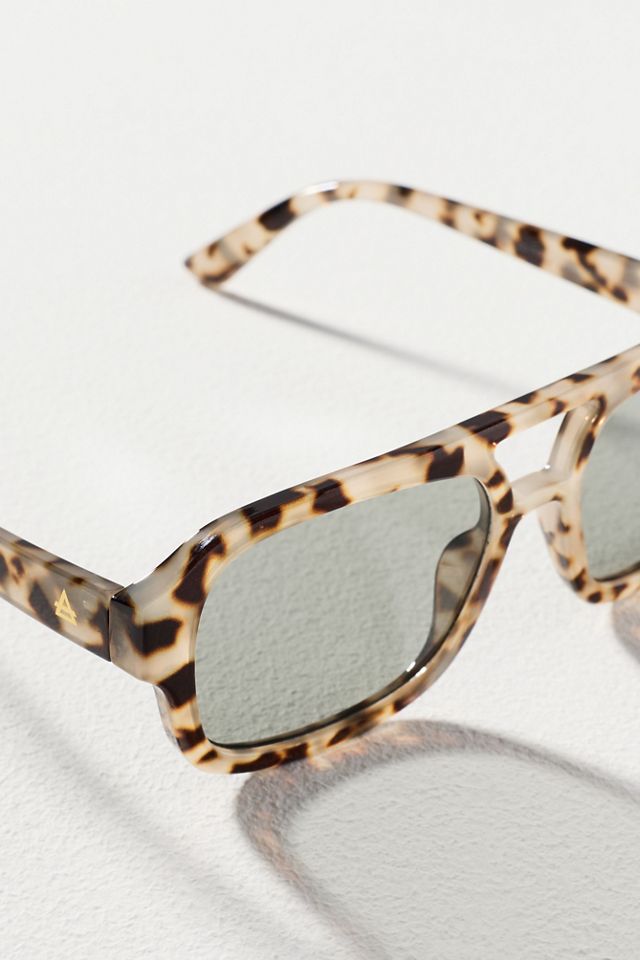 AIRE  Aquarius Translucent Aviator Sunglasses #2