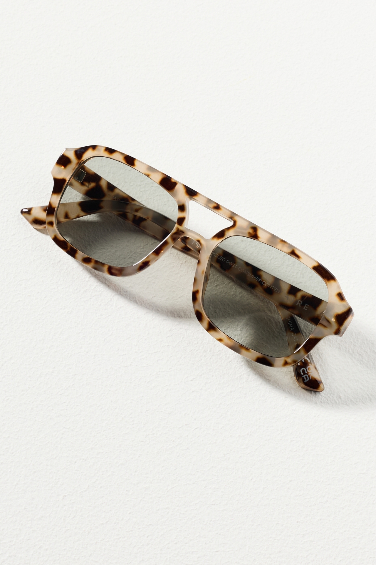 AIRE  Aquarius Translucent Aviator Sunglasses