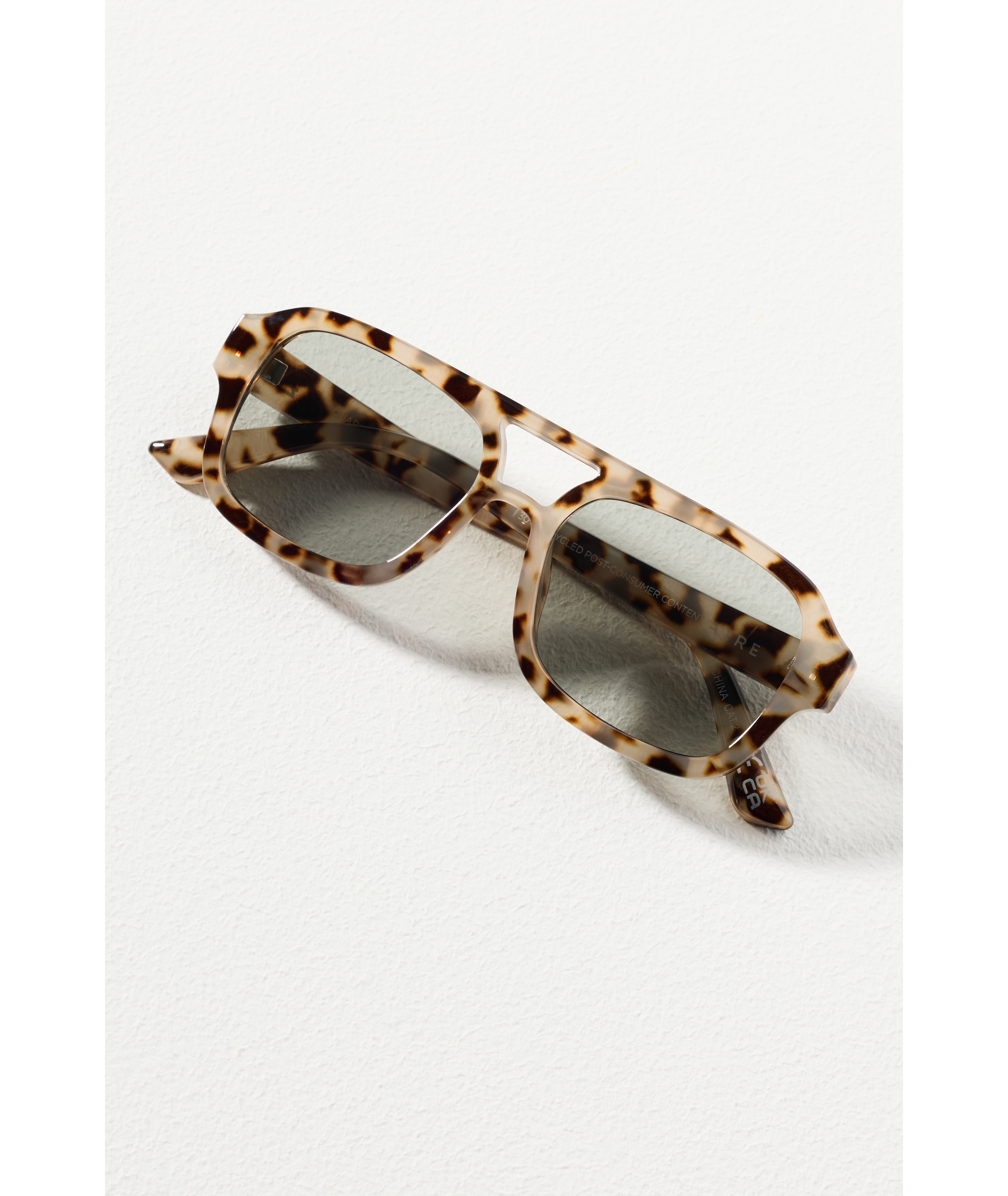 AIRE  Aquarius Translucent Aviator Sunglasses