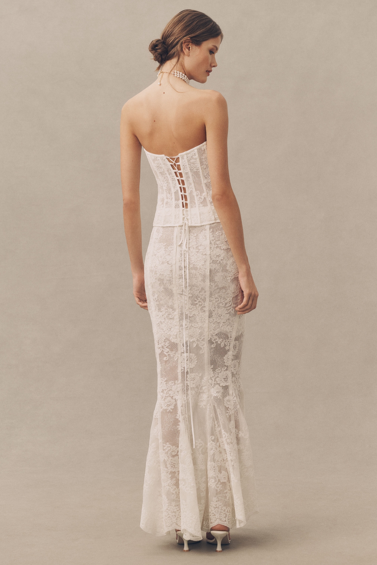 V. Chapman Athena Corset and Skirt Set