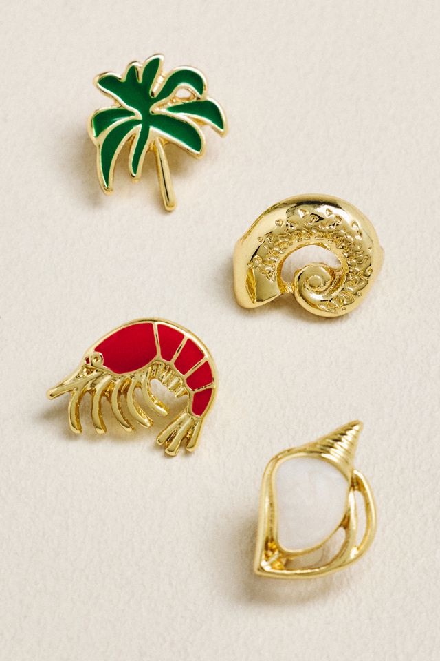 Icon Flip Flop Charms, Set of 4 #1