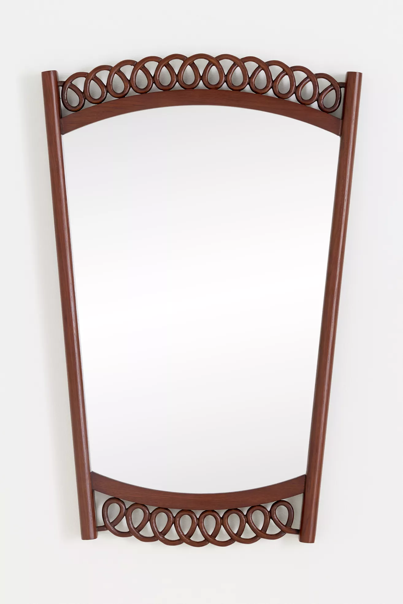 Ada Loop Wood Wall Mirror - thumbnail 6