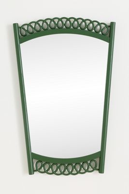 Ada Loop Wood Wall Mirror